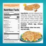 nonnis mango coconut almond crisps pack