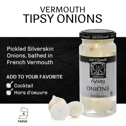 sable & rosenfeld tipsy onions for cocktails