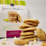j&m foods white chocolate key lime cookies pack