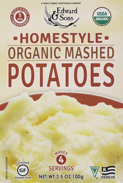 Edward & Sons Homestyle Mashed Potatoes, 3.5 Oz