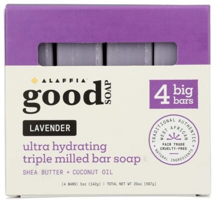alaffia good soap lavender