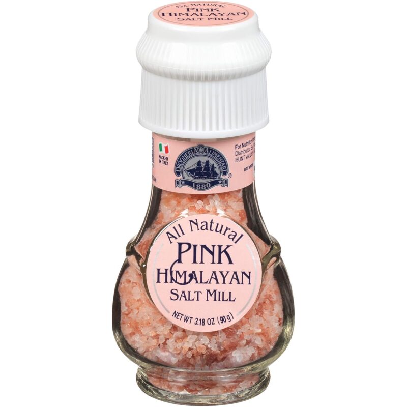 drogheria & alimentari pink himalayan salt mill