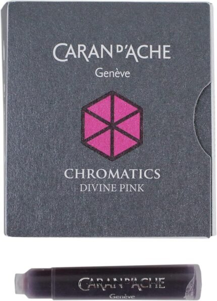 caran d ache ink cartridges divine pink