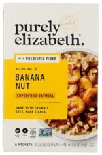 purely elizabeth banana nut superfood oatmeal pack