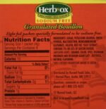 herb ox both granulated beef flavor