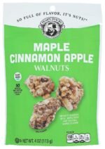 pear's snacks maple cinnamon apple walnuts pack