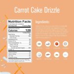 heaventy hunks carrot cake drizzle