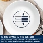 corelle solar print dinner plates 12 piece set