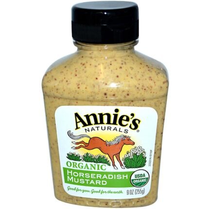 annies natural organic horseradish mustard
