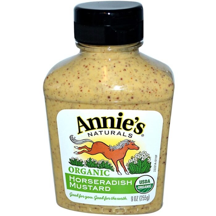 annies natural organic horseradish mustard