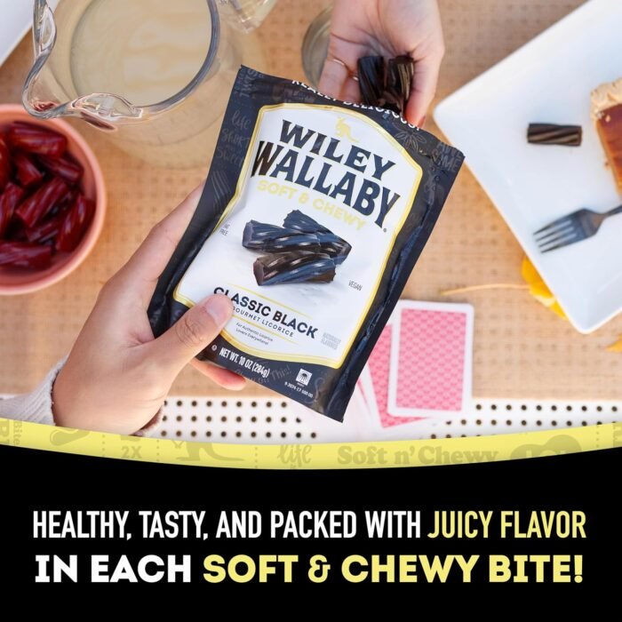 wiley wallaby gourmet licorice candy twists pack
