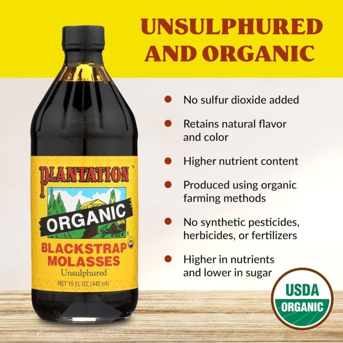 plantation organic blackstrap molasses