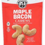 Pear's Snacks Maple Bacon Cashews, 4 Oz