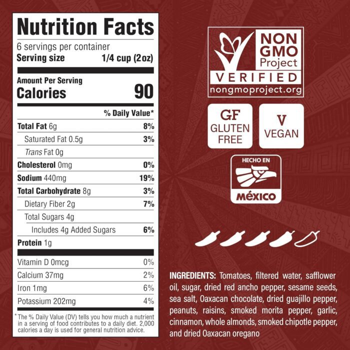 Ya Oaxaca Mole Rojo Sauce, 12 Oz - Image 6
