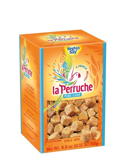 la perruche pure cane brown sugar cubes pack
