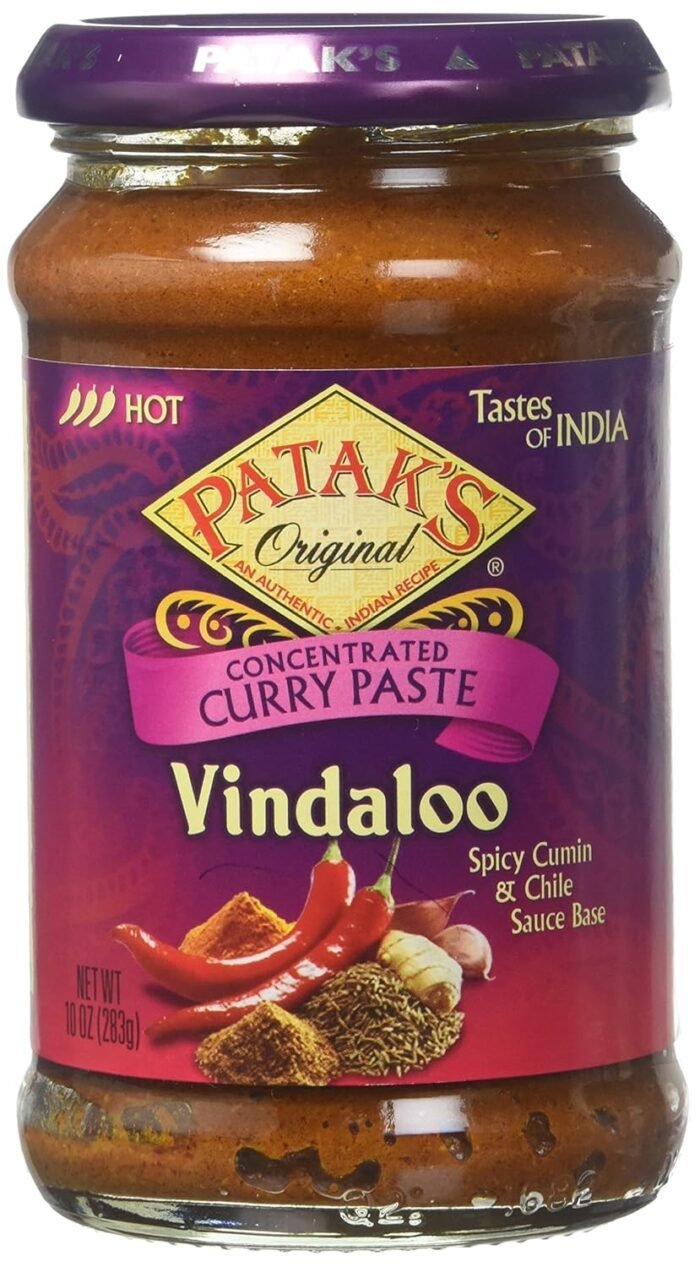 patak's vindaloo curry paste