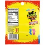 sour patch kids exteme soft & chewy candy pack