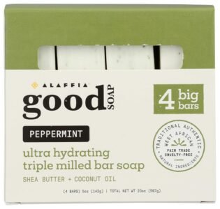 alaffia good soap peppermint