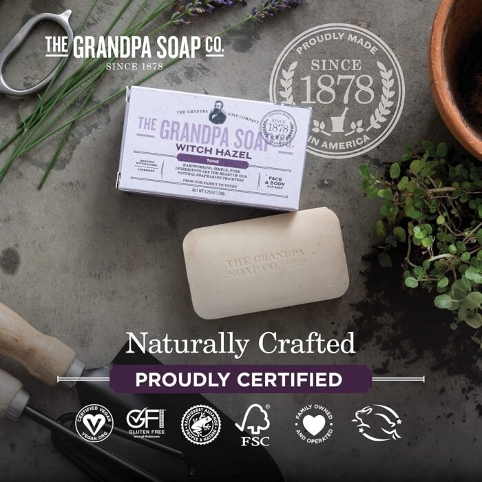 the grandpa soap company witchhazel soap