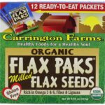 Carrington Farms Organic Ground Milled Flax Seed, 12 Ct