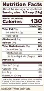 bobs red mill instant oats