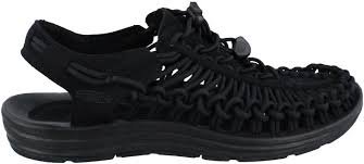 keen mens uneek classic sandals black size 10