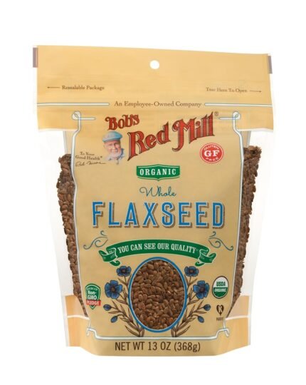 bobs red mill organic whole flaxseed pack
