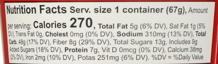 bobs red mill gluten free oatmeal