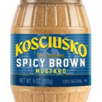 kosciusko zesty spicy brown mustard