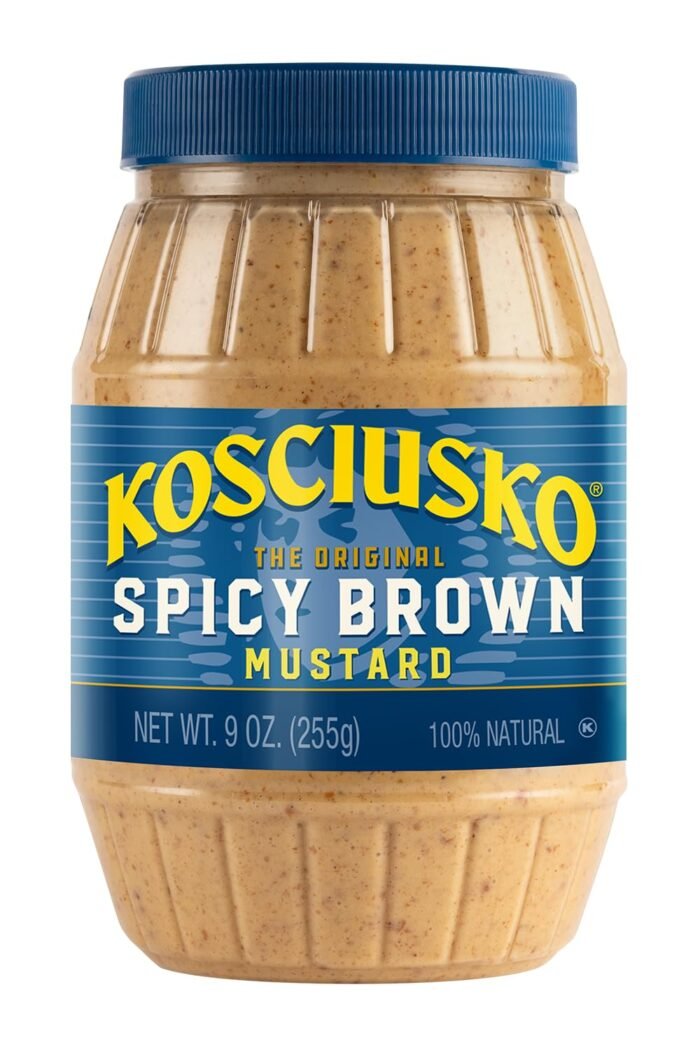 kosciusko zesty spicy brown mustard