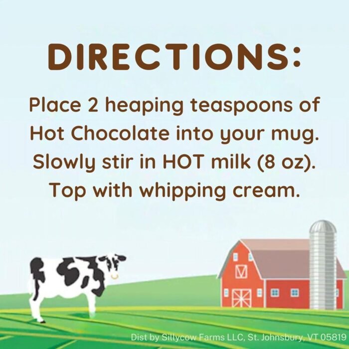 sillycow farms hot chocolate mix flavor