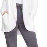Barefoot Dreams Women's Cardigan, Sea Salt, Small