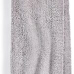 Barefoot Dreams CozyChic Throw, Dove Gray, One Size