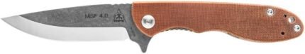 Tops Knives Mini Scandi Folder Knife 4.0, Tan
