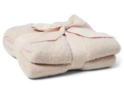 Barefoot Dreams Baby Receiving Blanket, Chai, 30"x30"
