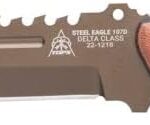 Tops Knives TPSE107D2DC,Steel Eagle Delta Class