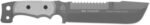 tops knives m4x punisher fixed blad knife gray