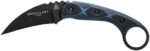 tops devils claw 2 fixed blade knife black g10