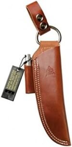 tops bushcraft sheath brown leather