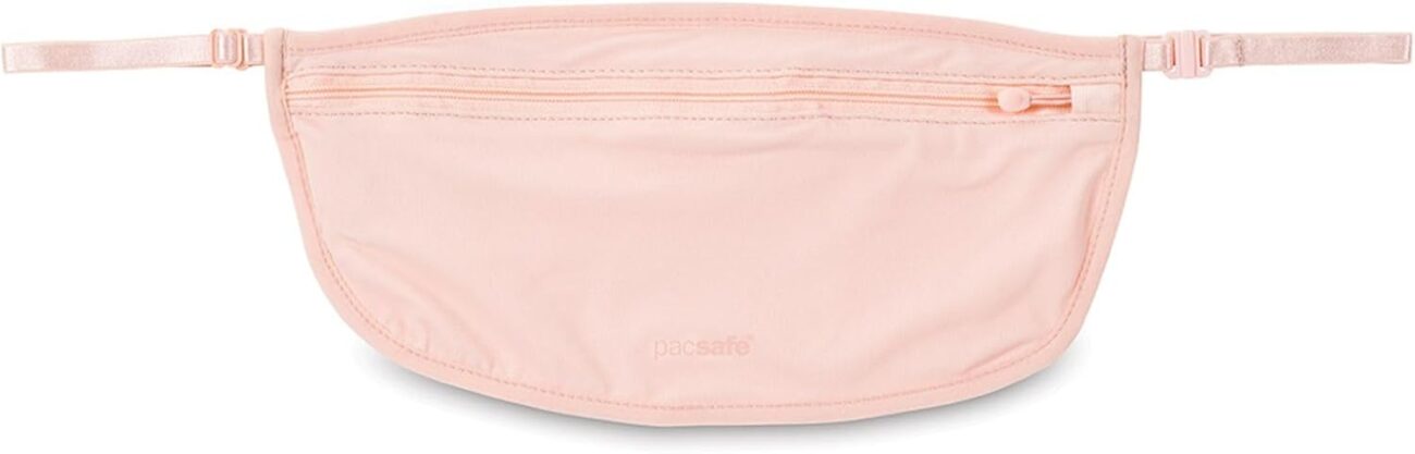 pacsafe coversafe s100 waist pouch orchid pink