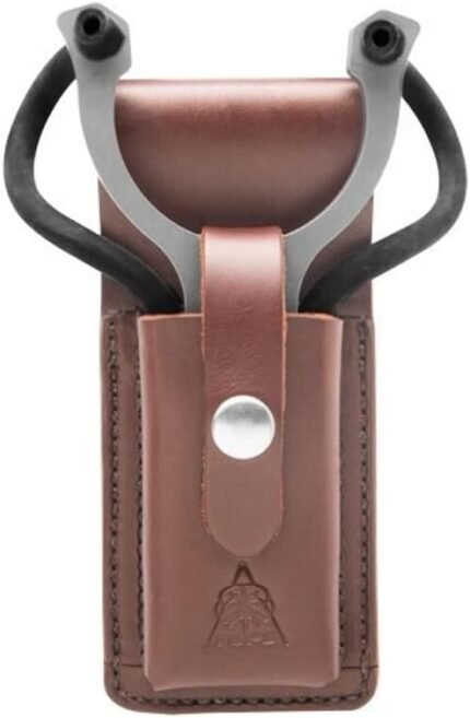 tops sling shot knife micarta leather sheath