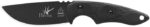 tops knives 3 pointer black canvas full tang