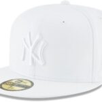 New Era 59Fifty MLB New York Yankees, White, 7 5/8