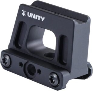 unity tactical fast micro prism mount anodized black