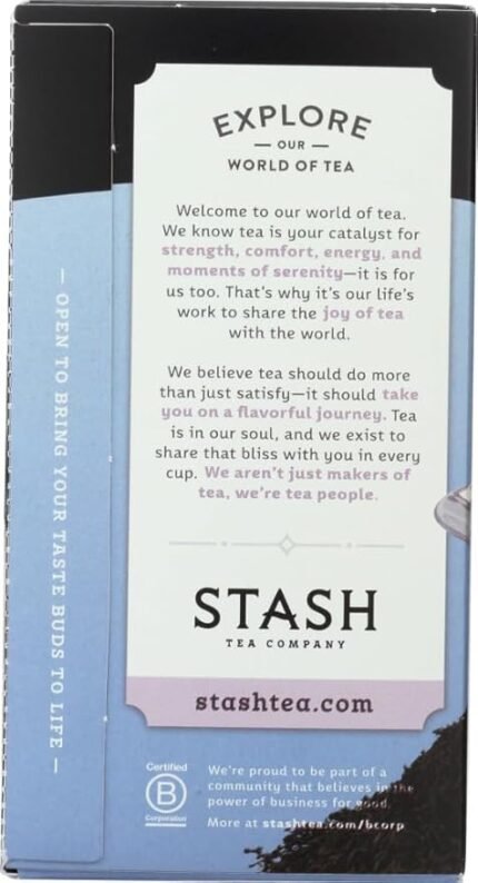 stash earl grey black tea