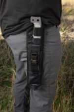 tops knives m4x punisher fixed blad knife gray
