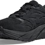 HOKA Clifton L Suede Sneaker, Black, 4.5M/6W