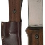 Ka-Bar Becker Kephart Knife 5.1" Fixed Blade, Walnut