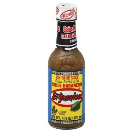 El Yucateco XXXtra Hot Habanero Sauce, 4 Oz