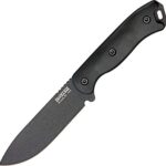 Ka-Bar Becker Short Drop Point Knife, Carbon Steel